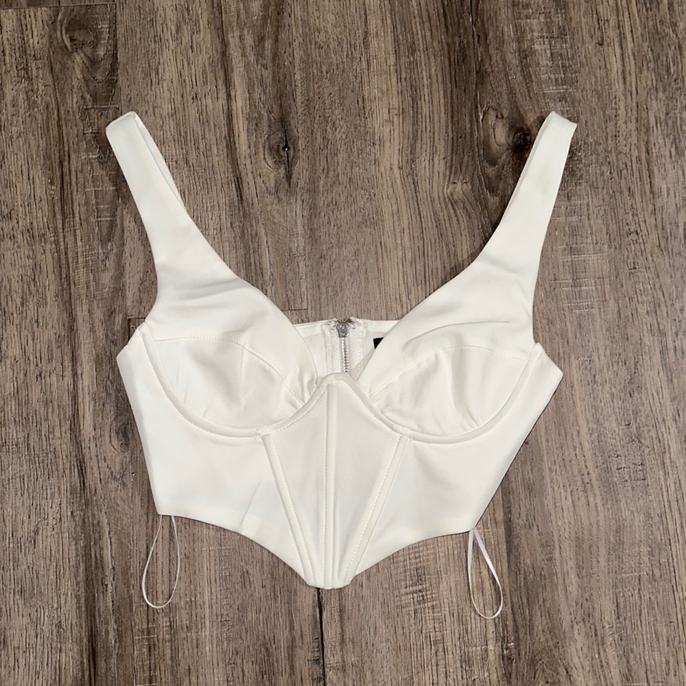 WHITE FOX - GOLDEN DAYS BUSTIER - SIZE XS